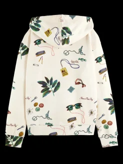 Aop Relaxed Fit Hoodie