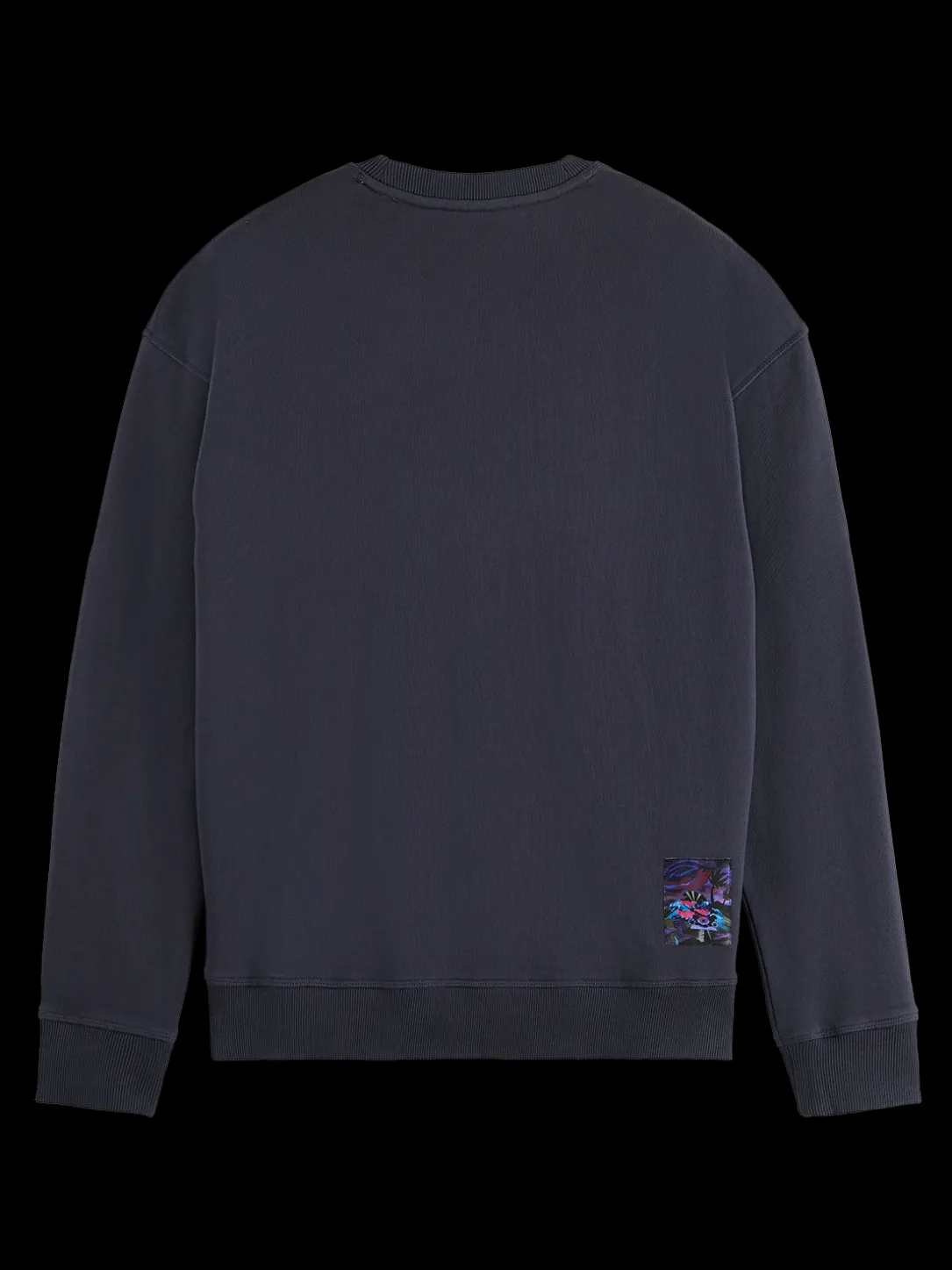 Block Texture Pocket Sweatshirt