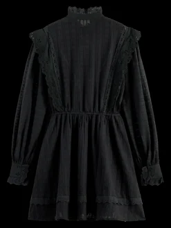 Broderie Anglaise Mini Organic Cotton Dress