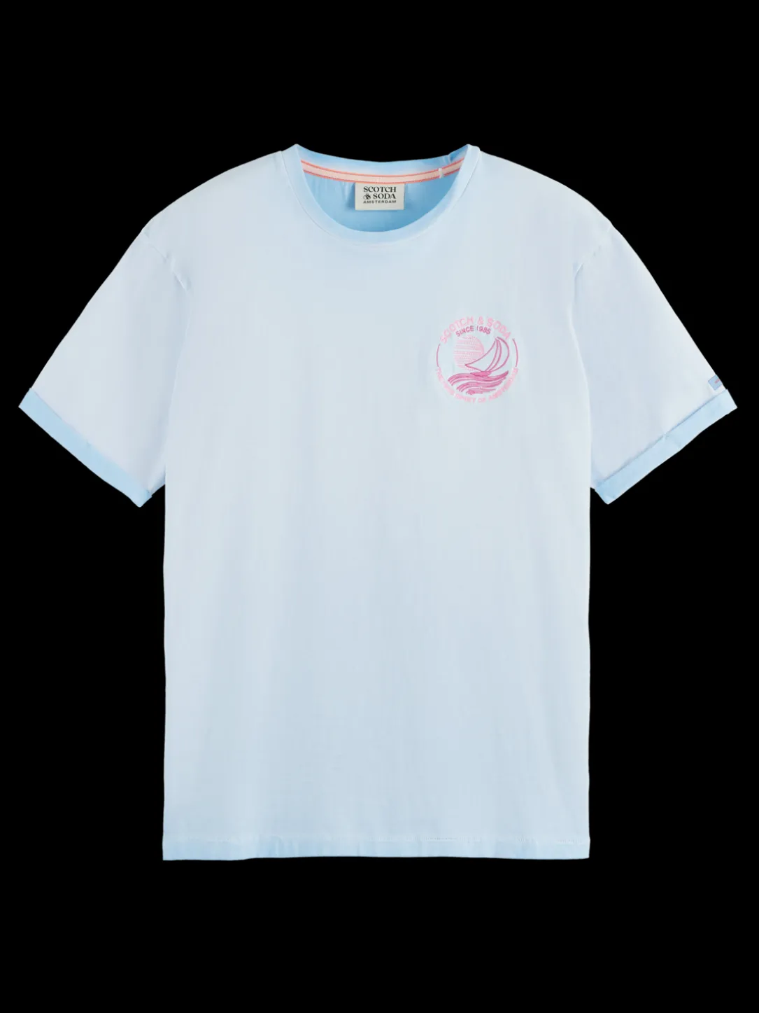 Cold-Dyed Artwork T-Shirt