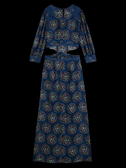 Cut-Out Maxi Dress
