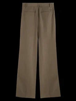 Drapey Mid-Rise Wide Leg Pant
