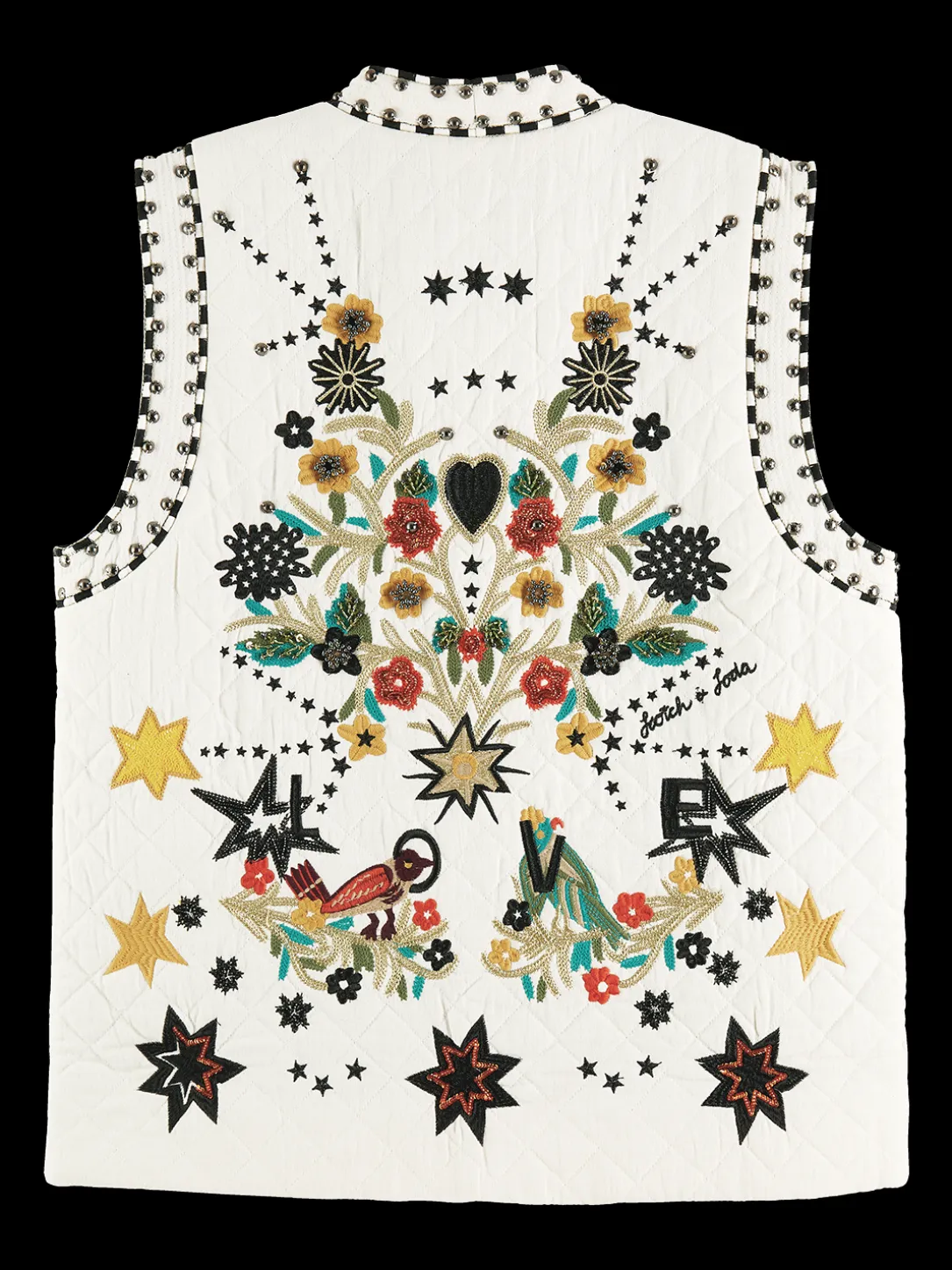 Embroidered Gilet