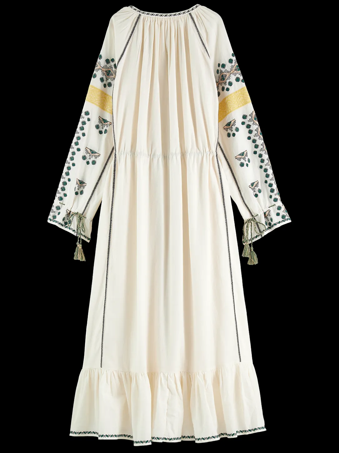 Embroidered Maxi Dress