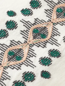 Embroidered Maxi Dress