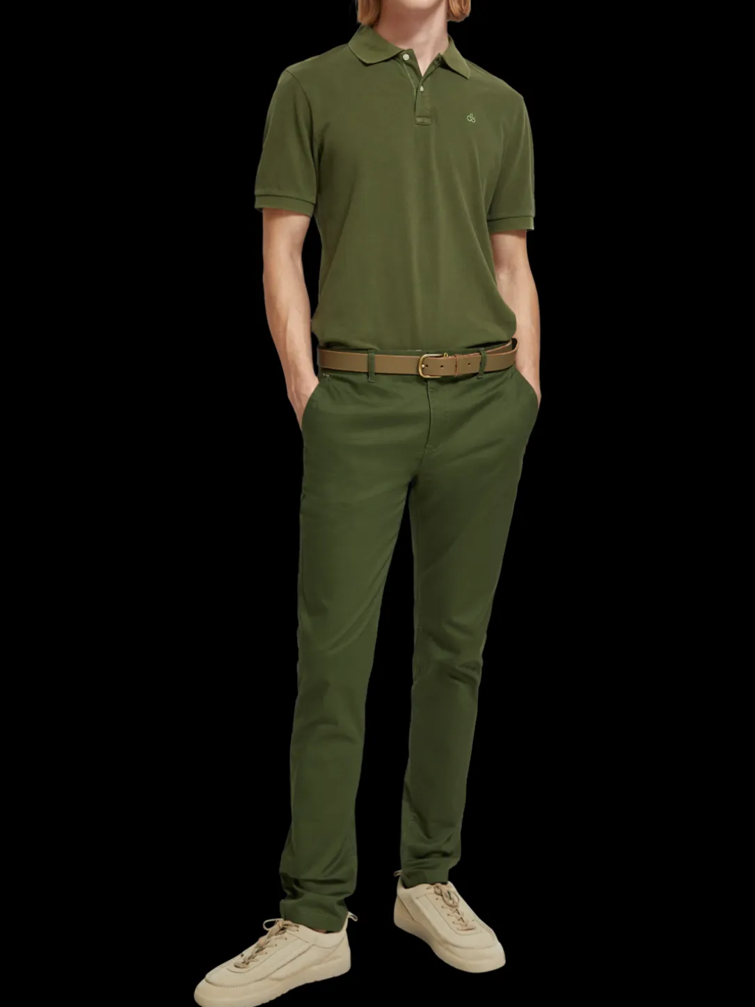 Essentials - Mott Super Slim-Fit Stretch Twill Chino