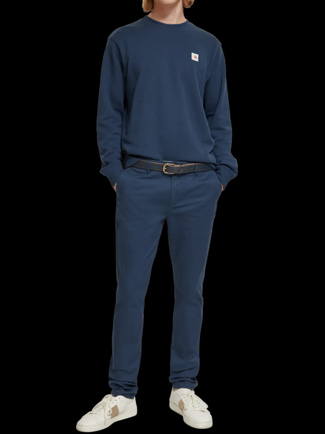 Essentials - Mott Super Slim-Fit Stretch Twill Chino