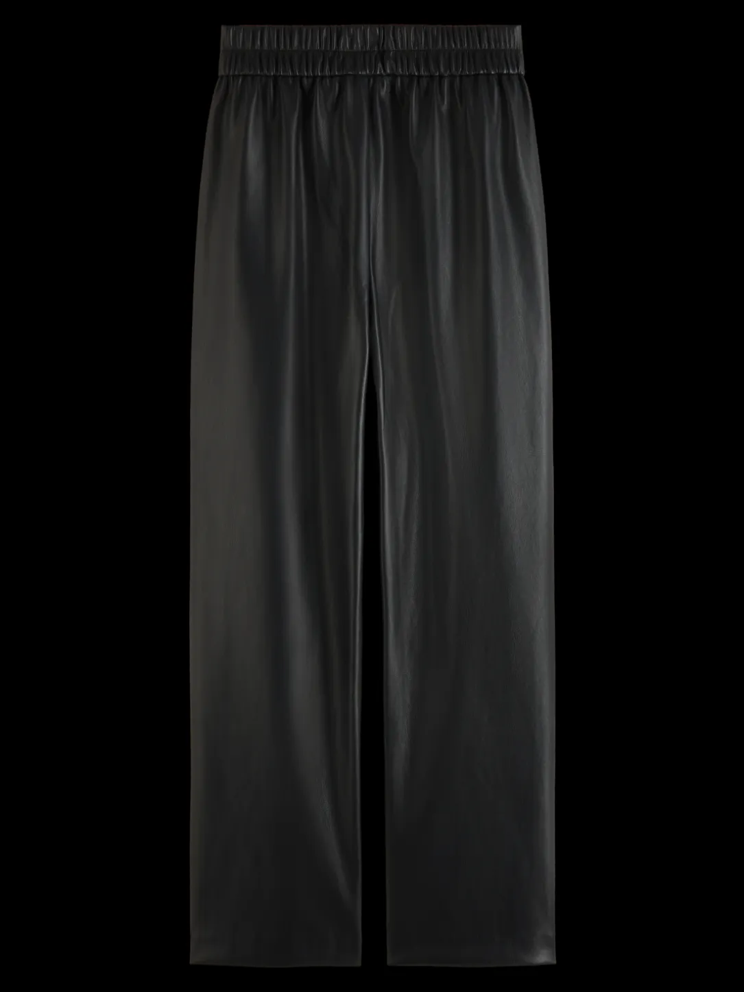 Faux Leather Jogger