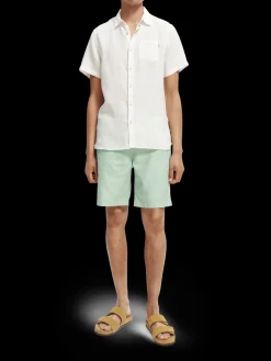 Fave Linen-Blend Beach Short