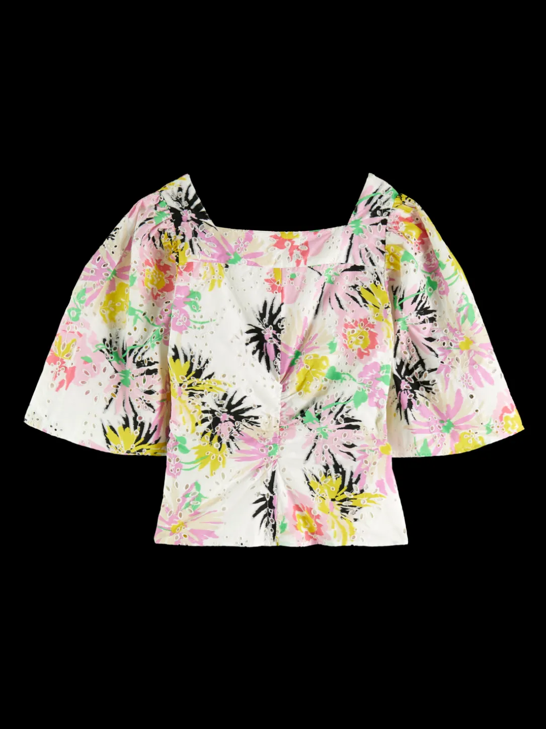 Flutter Sleeved Organic Cotton Top