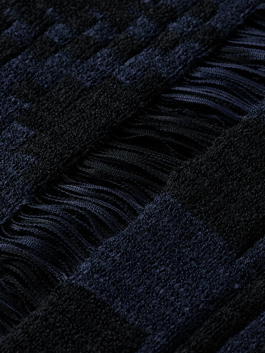Fringe Hem Knitted Tank Top