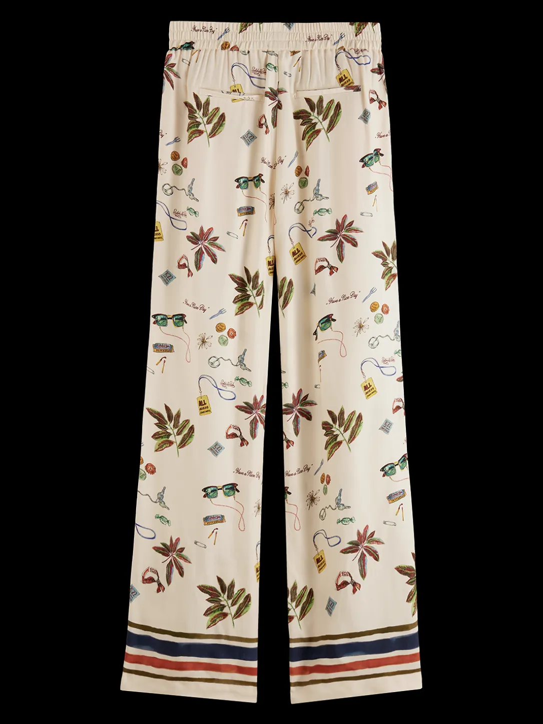 Gia Printed Wide Leg Pant
