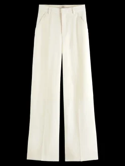 Hana Tailored High-Rise Wide Leg Pant