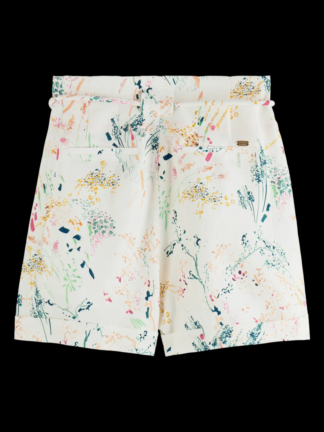 High Rise Mini-Length Shorts