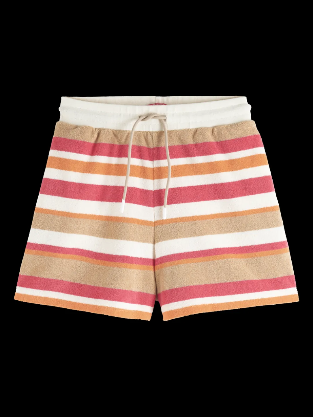 High-Rise Striped Shorts