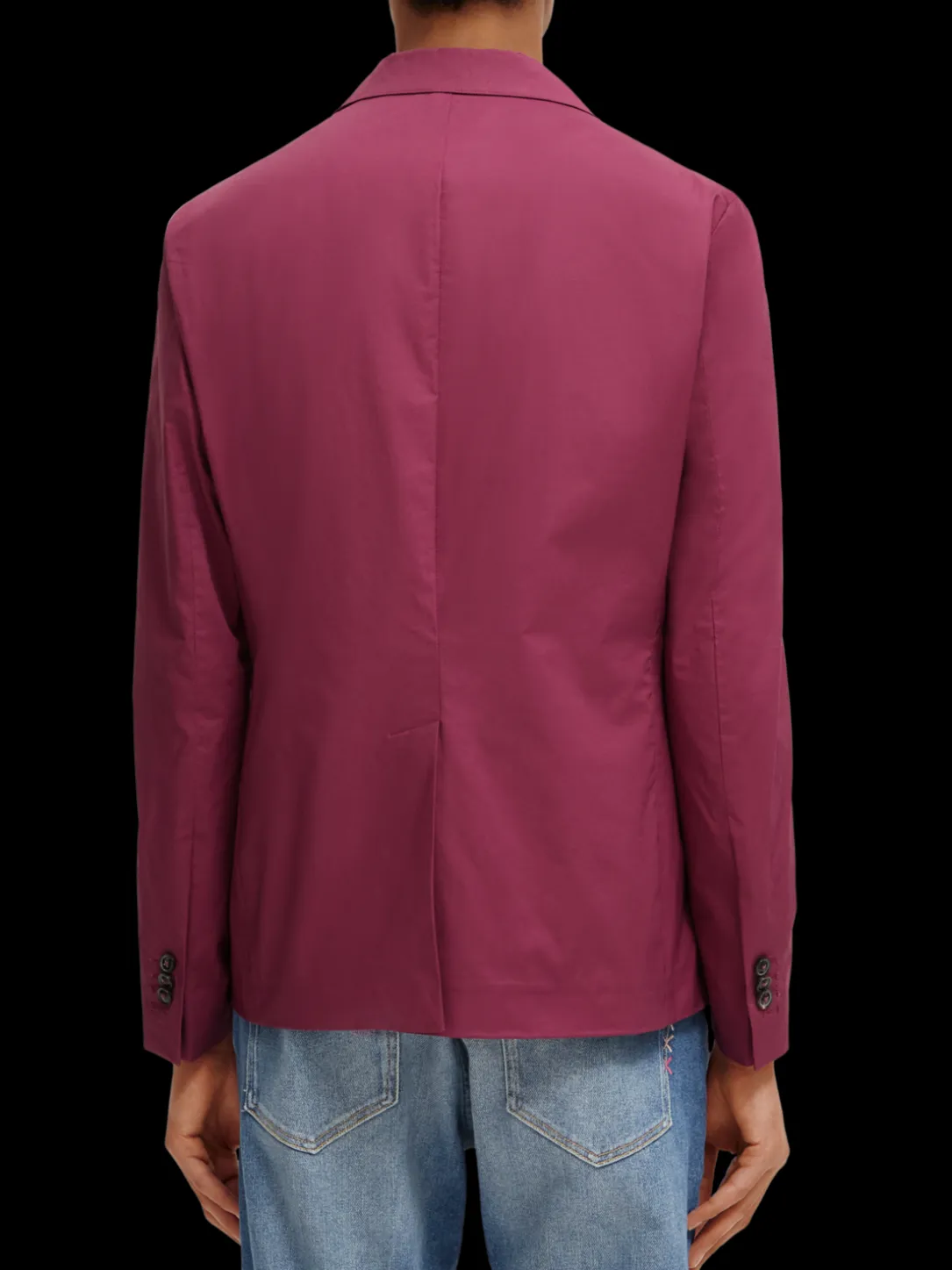 Lightweight Double-Breasted Blazer