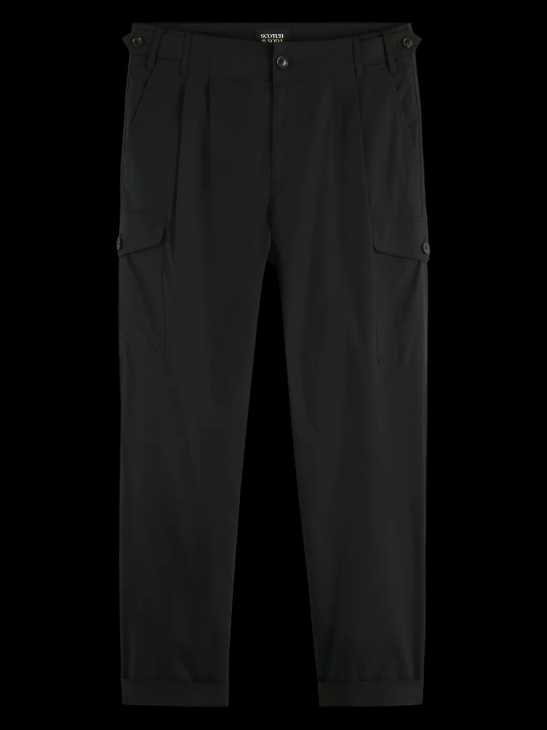 Lightweight Poplin Organic Cotton Cargo Trousers