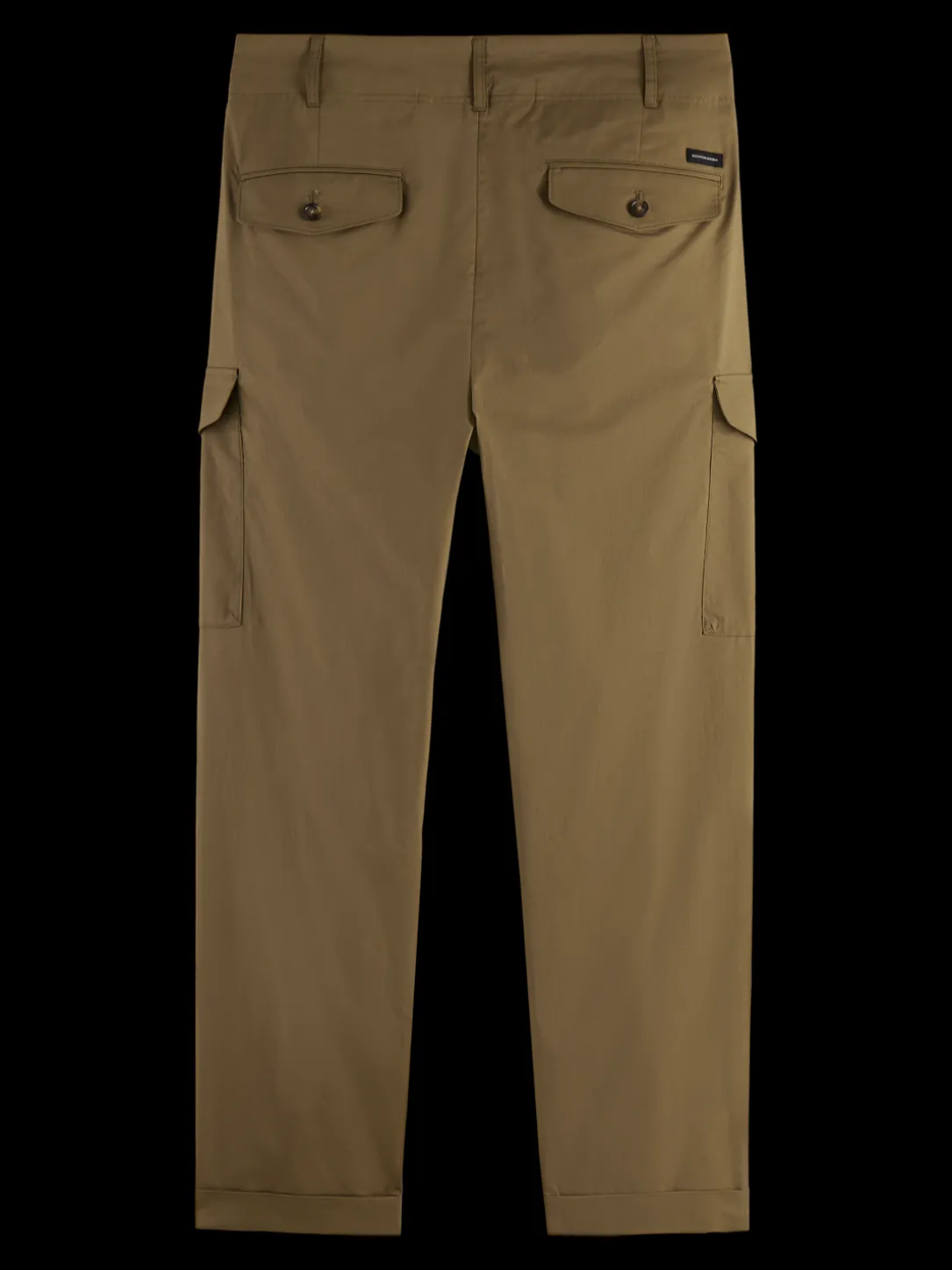 Lightweight Poplin Organic Cotton Cargo Trousers