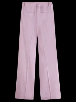 Low-Rise Wide Leg Trousers