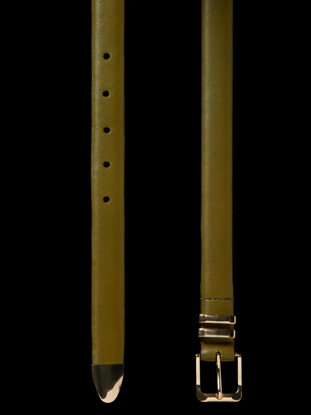 Padded Leather Belt