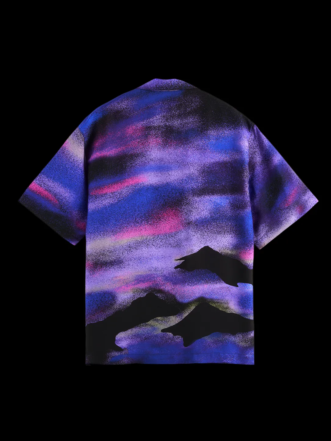 Placed Printed Tencel Shirt