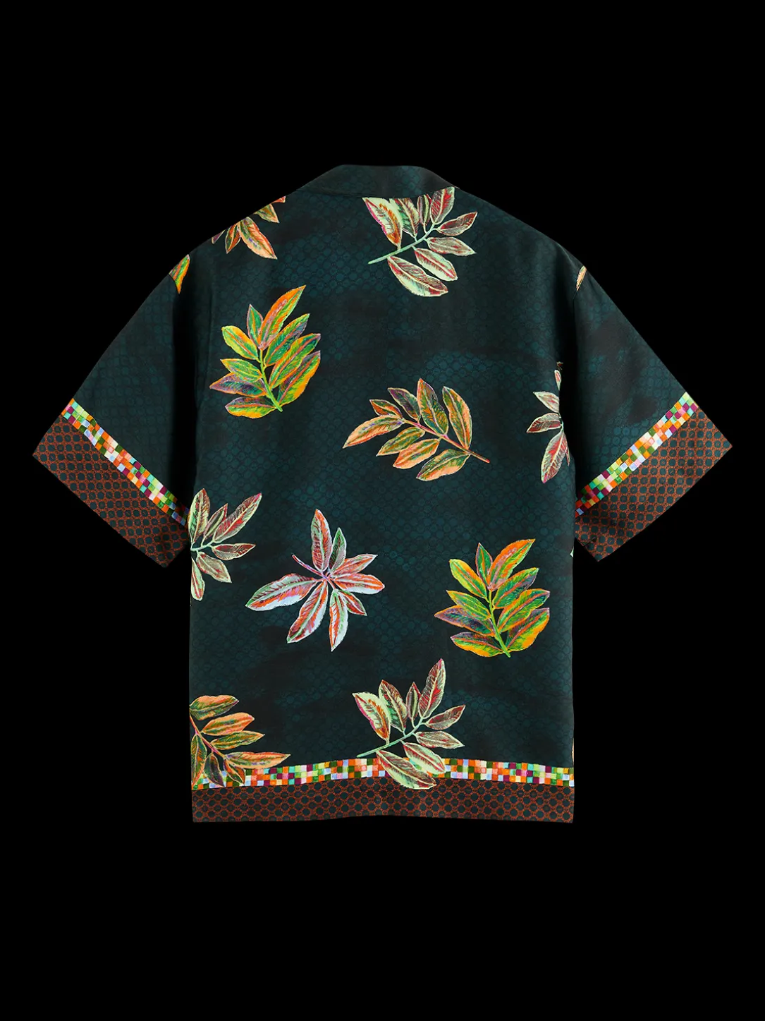 Placed Printed Tencel Shirt