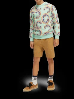 Printed Chino Shorts