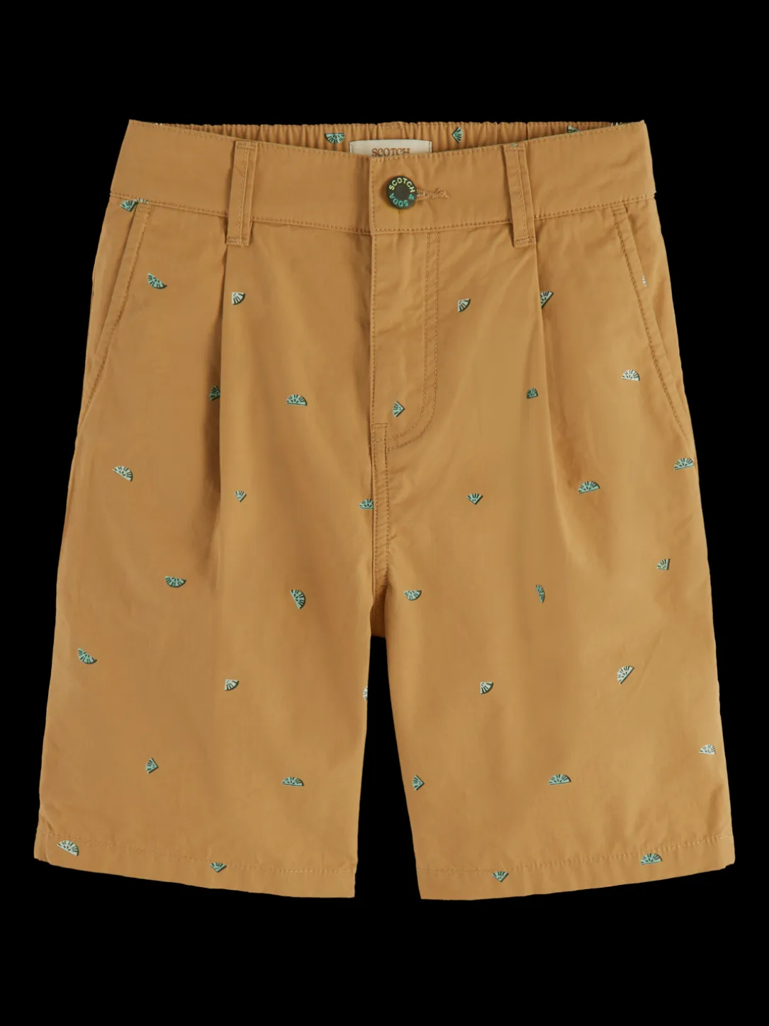Printed Chino Shorts