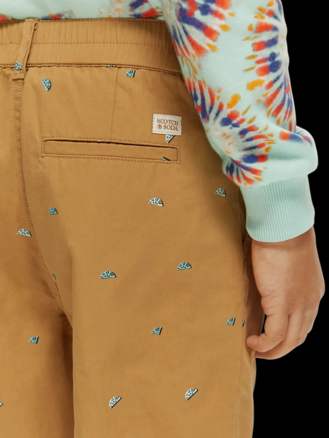 Printed Chino Shorts