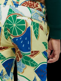 Printed Chino Shorts
