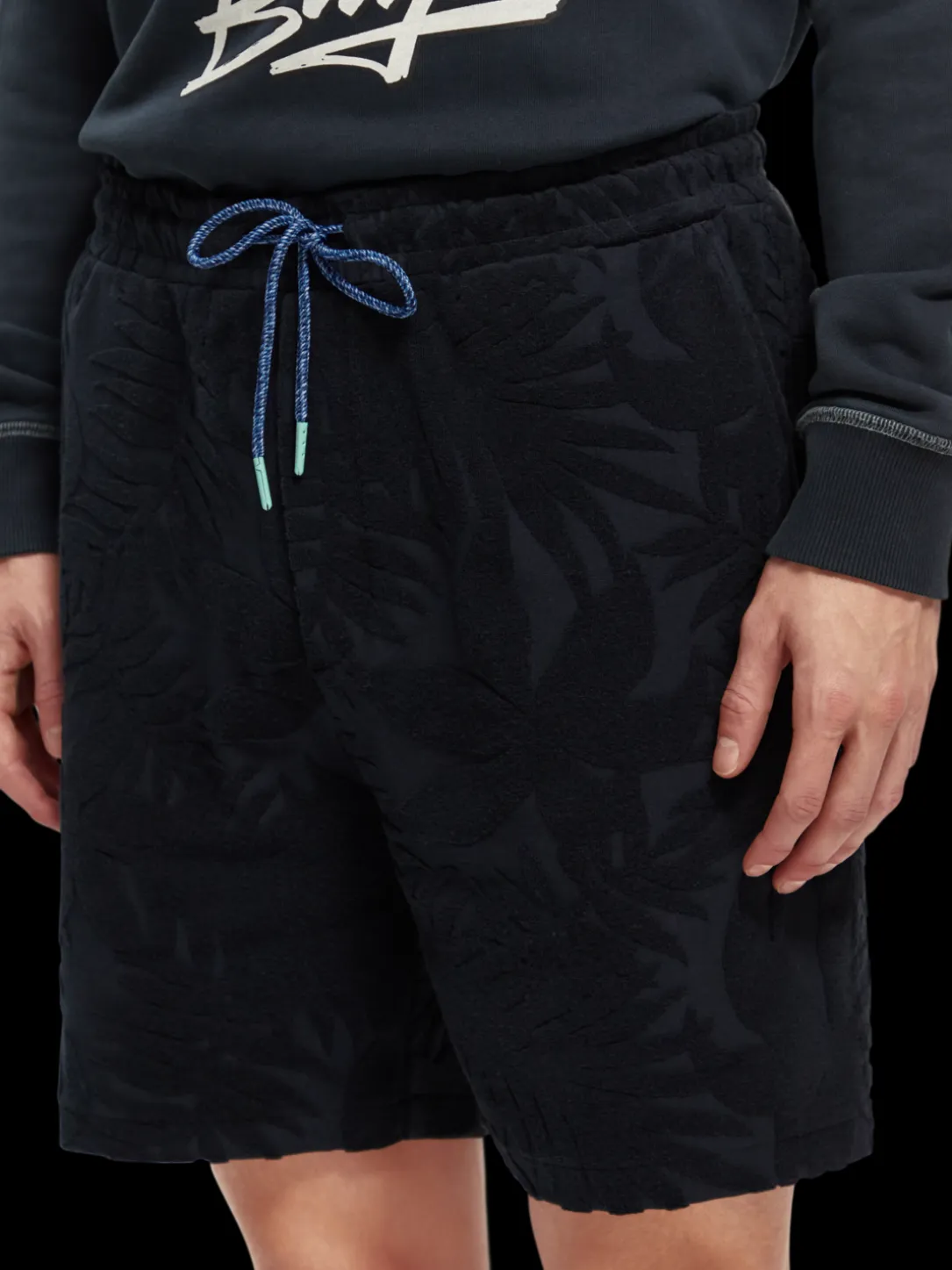 Printed Jacquard Shorts