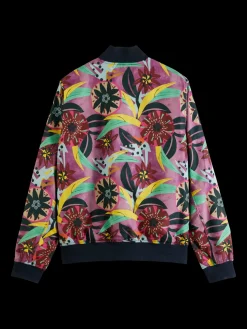 Printed Reversible Bomber Jacket