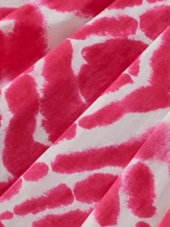 Printed Skirt With Pleats