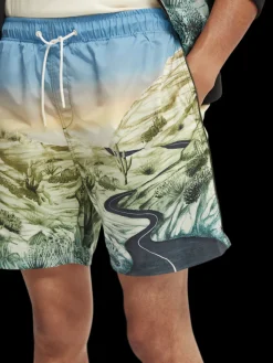 Printed Swim Shorts