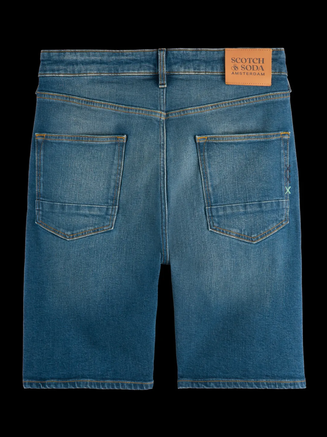 Ralston Denim Shorts — Maui Blue