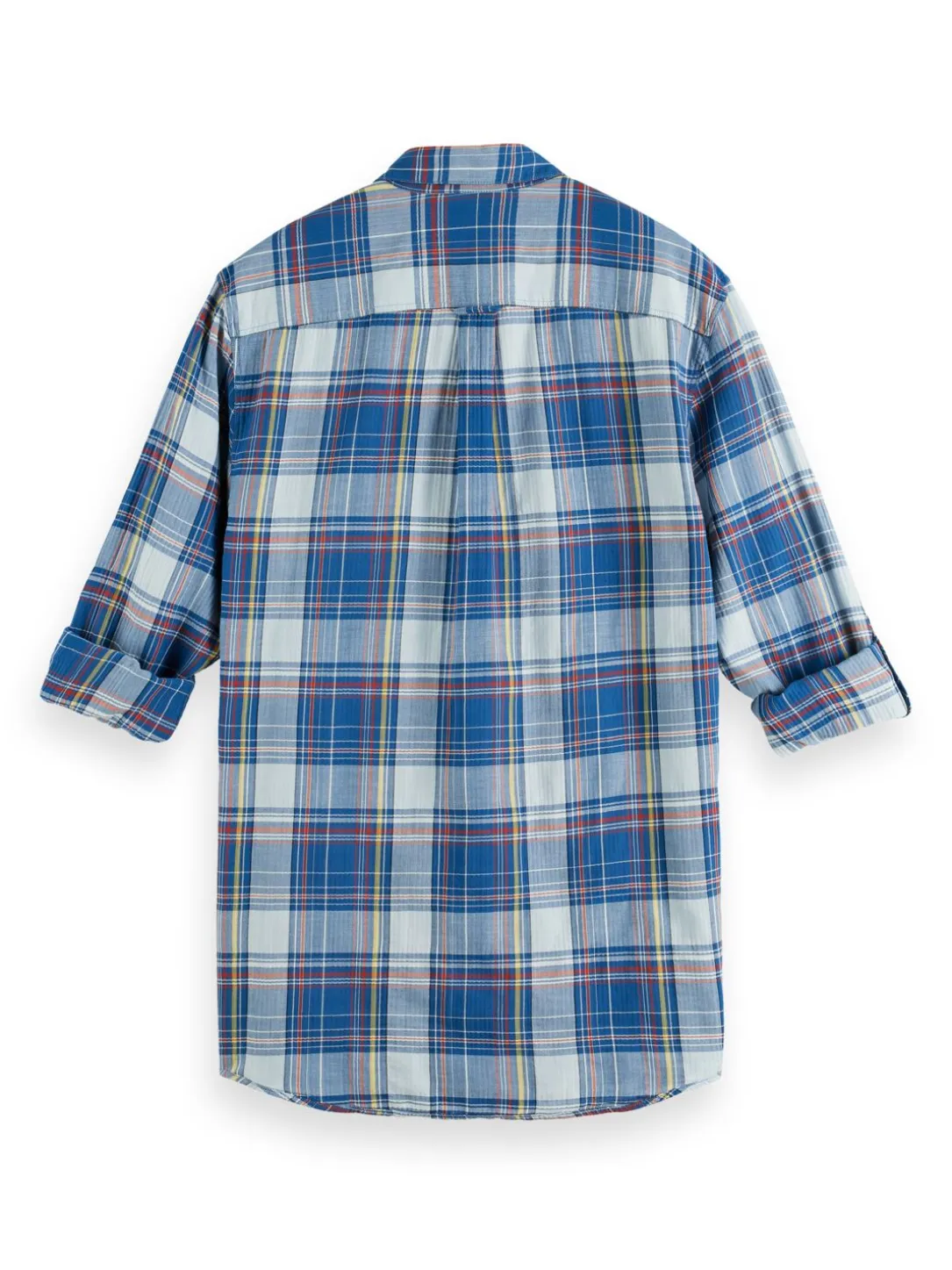Regular Fit Checked Seersucker Shirt