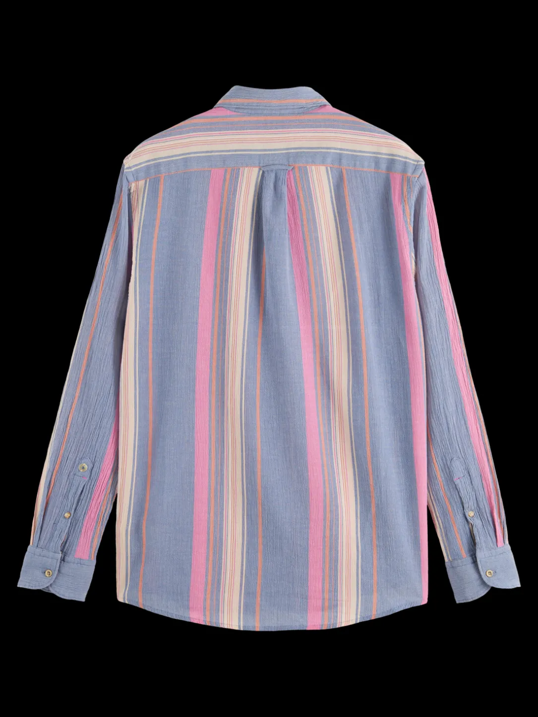 Regular Fit Striped Organic Cotton Shirt