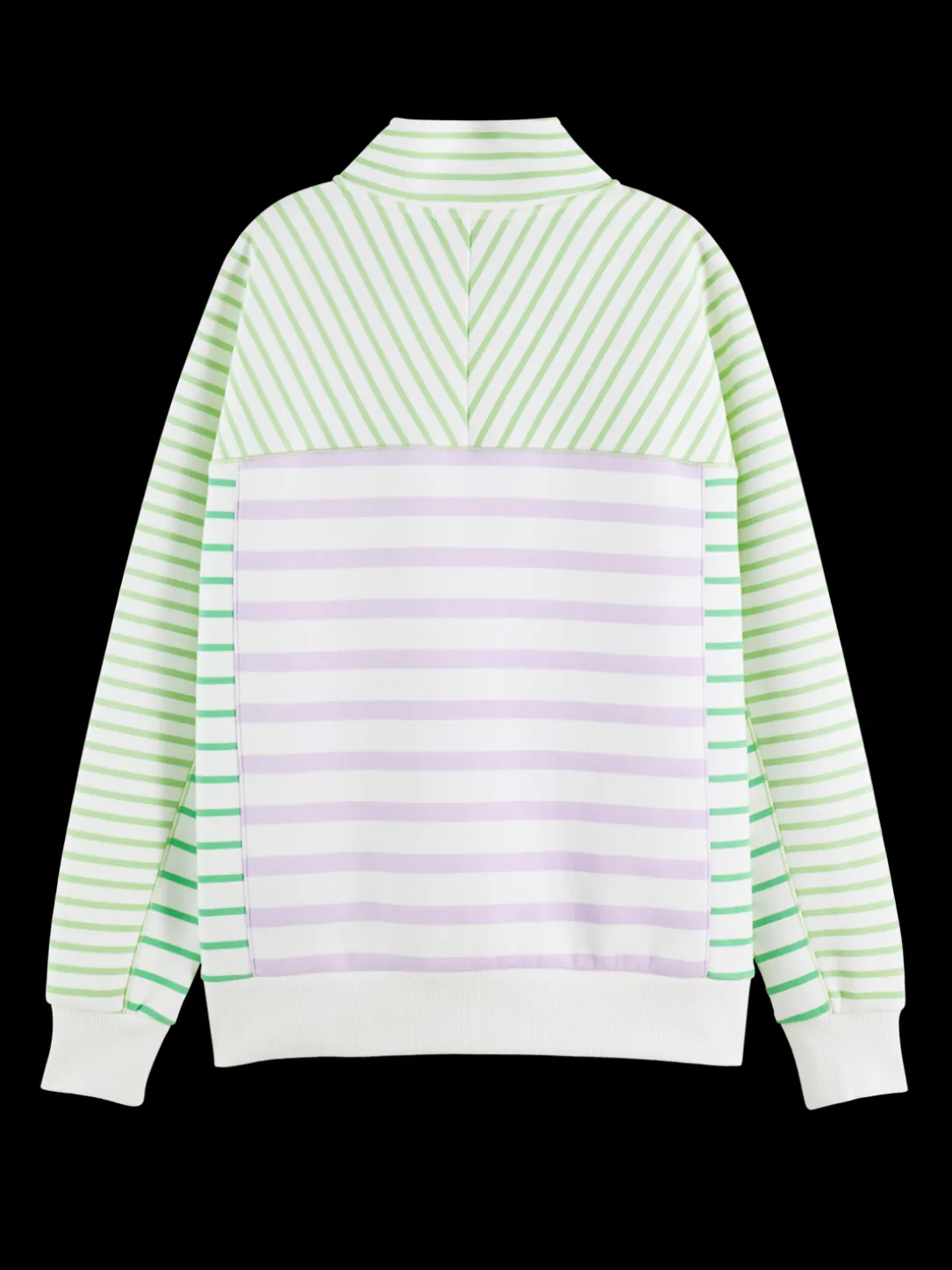 Relaxed Fit Half-Zip Sweatshirt