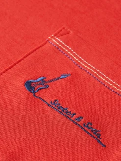 Relaxed Fit Lyocell Pocket T-Shirt