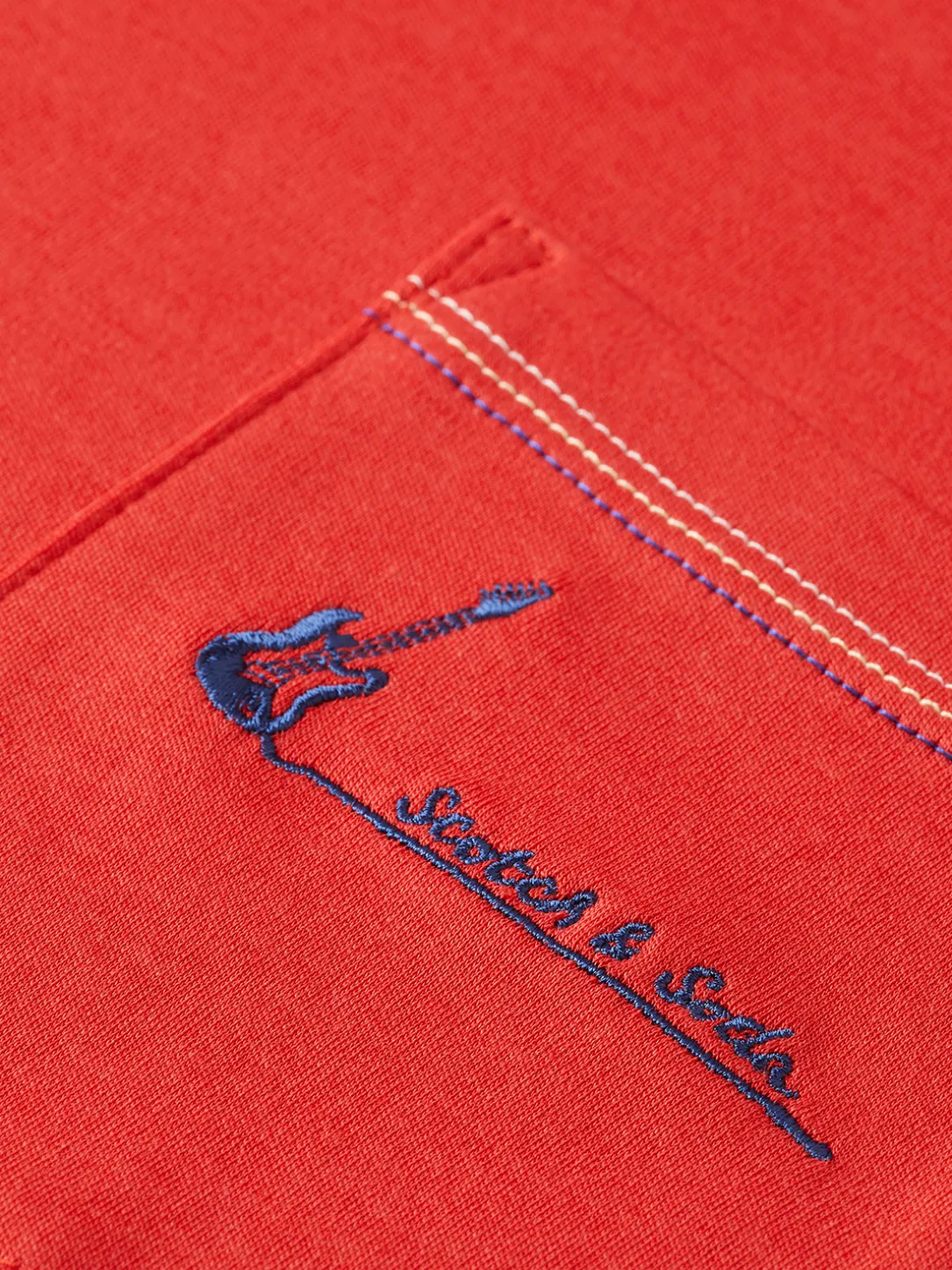 Relaxed Fit Lyocell Pocket T-Shirt
