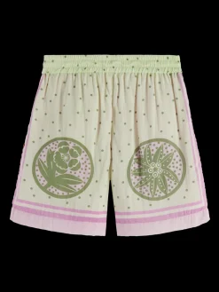 Relaxed Fit Printed Shorts