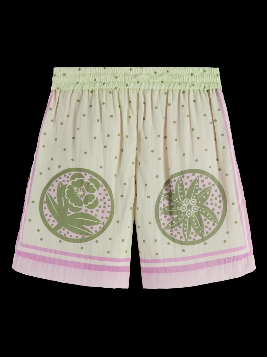 Relaxed Fit Printed Shorts
