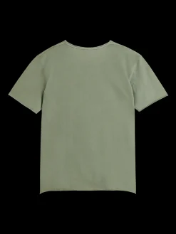 Relaxed Fit Raw Edge T-Shirt
