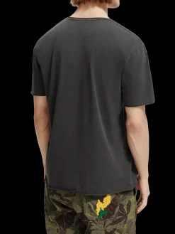 Relaxed Fit Raw Edge T-Shirt