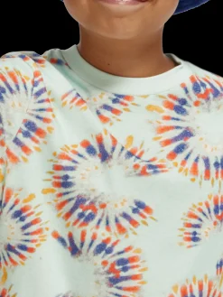 Relaxed Fit Tie-Dye Printed T-Shirt