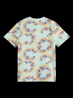 Relaxed Fit Tie-Dye Printed T-Shirt