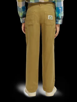 Relaxed Slim-Fit Cargo Trousers