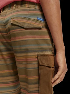 Relaxed-Fit Garment-Dyed Cargo Shorts