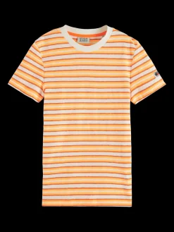 Relaxed-Fit Yarn-Dyed Striped T-Shirt