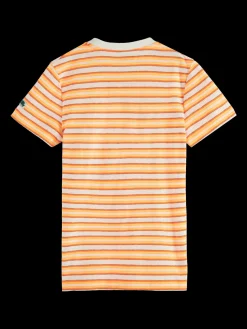 Relaxed-Fit Yarn-Dyed Striped T-Shirt